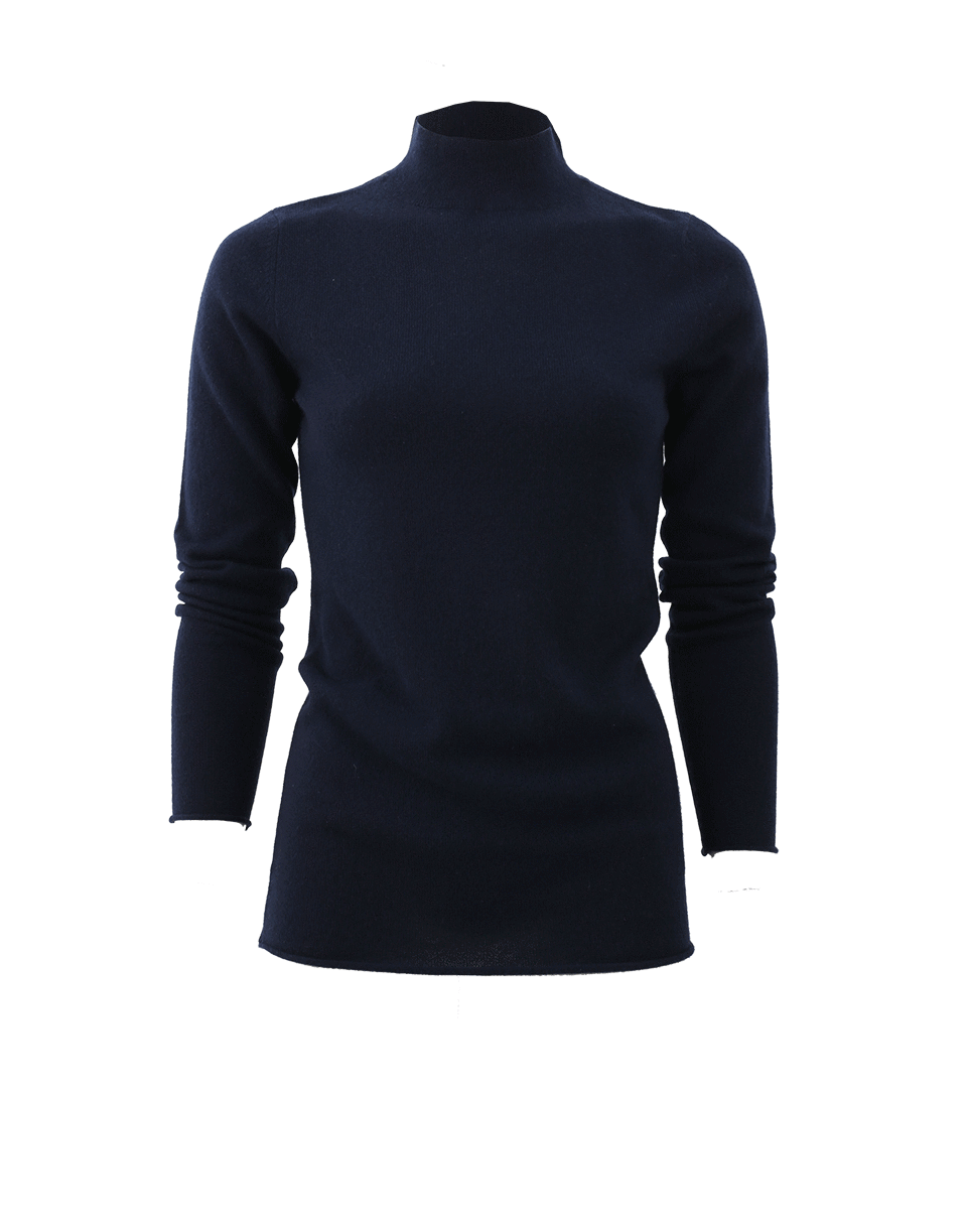 ALLUDE-Fitted Pullover-