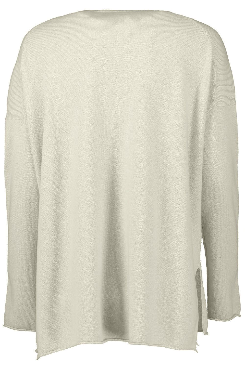 LONG SLEEVE VNECK SWEATER - FLEUR DE SEL-FLEURDES-XS-CLOTHINGTOPSWEATER-ALLUDE