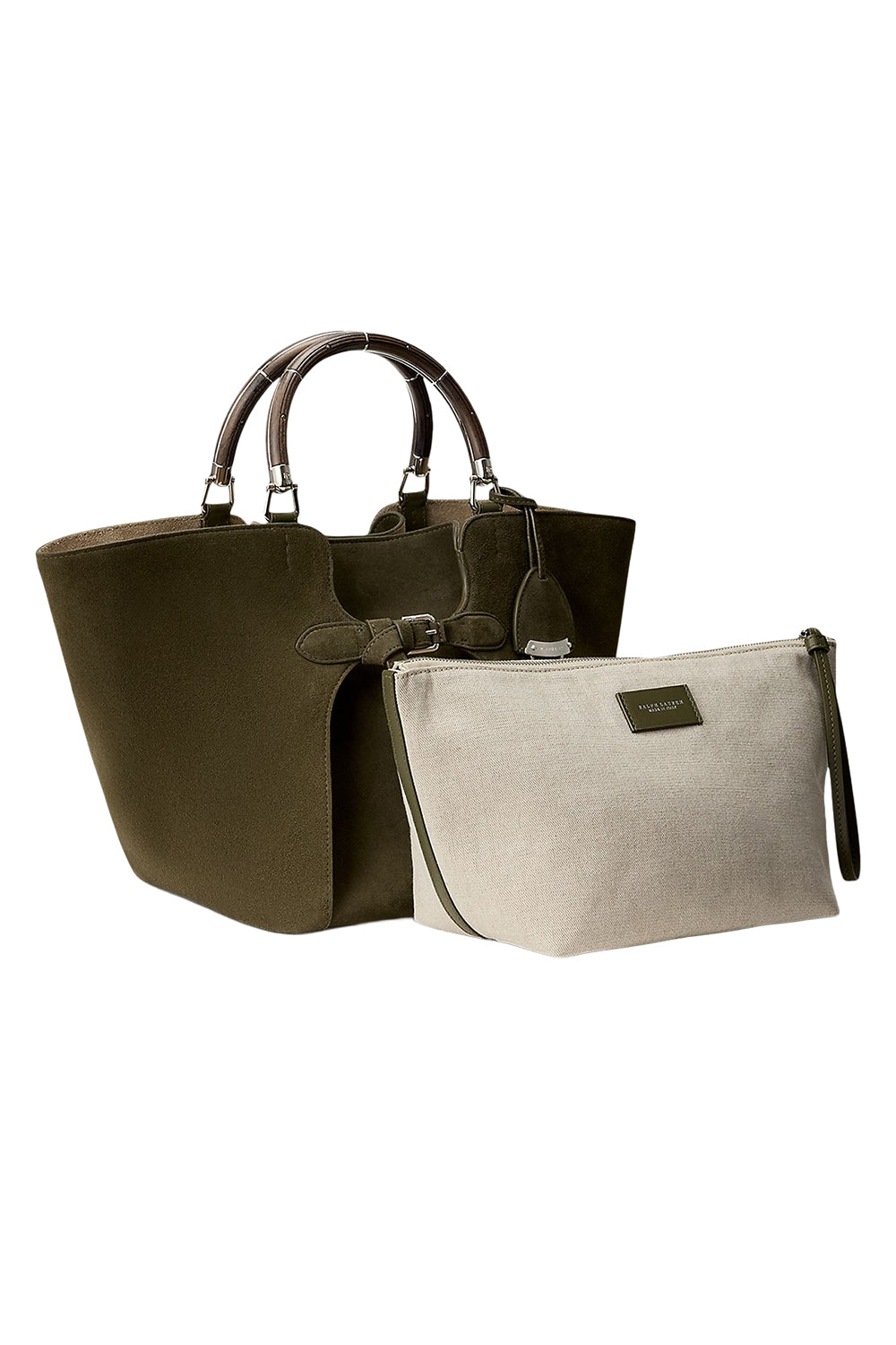 The Ralph Calf-Suede Tote