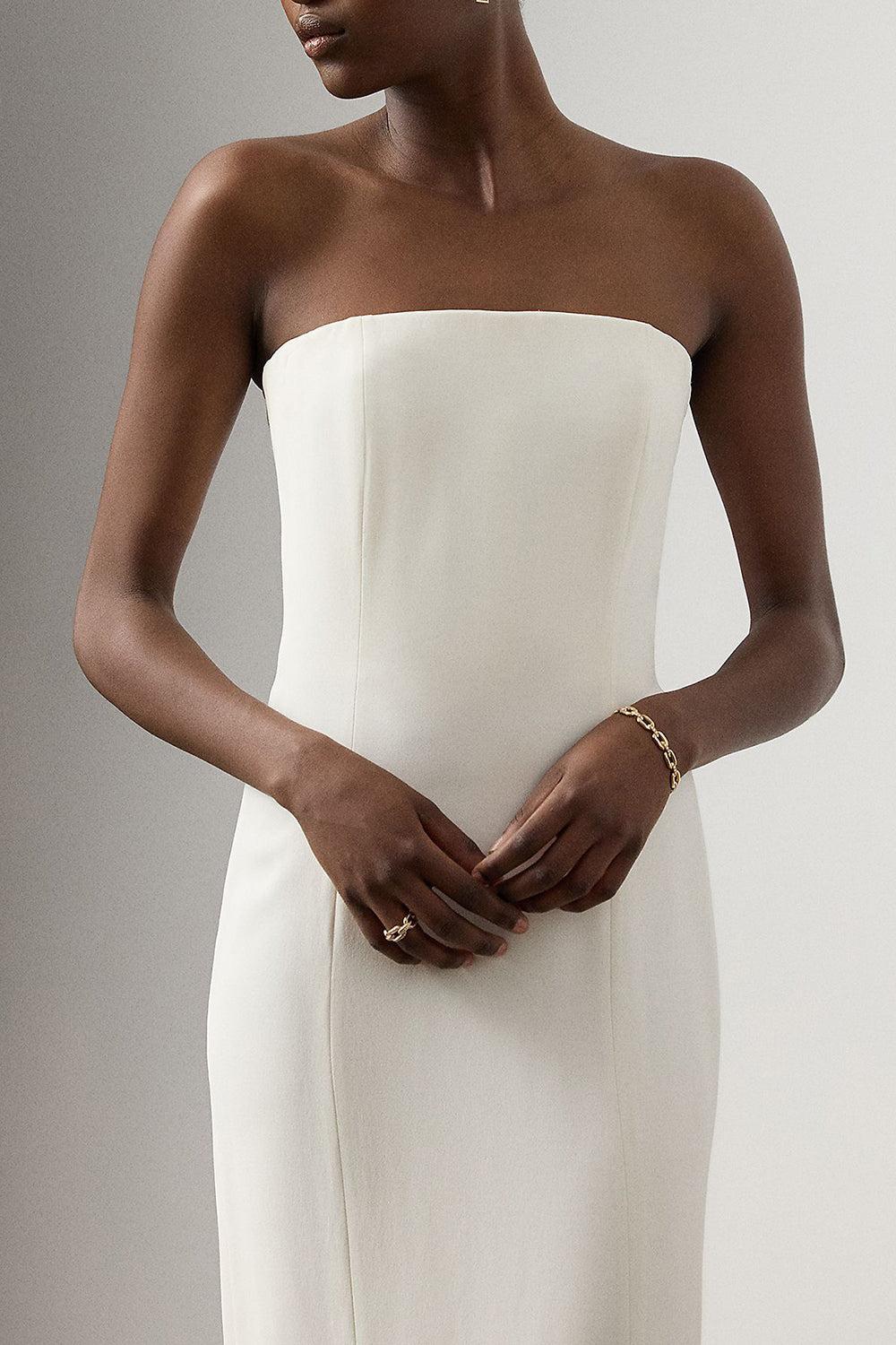 Shelly Evening Dress-CREAM-2-CLOTHINGDRESSGOWN-RALPH LAUREN