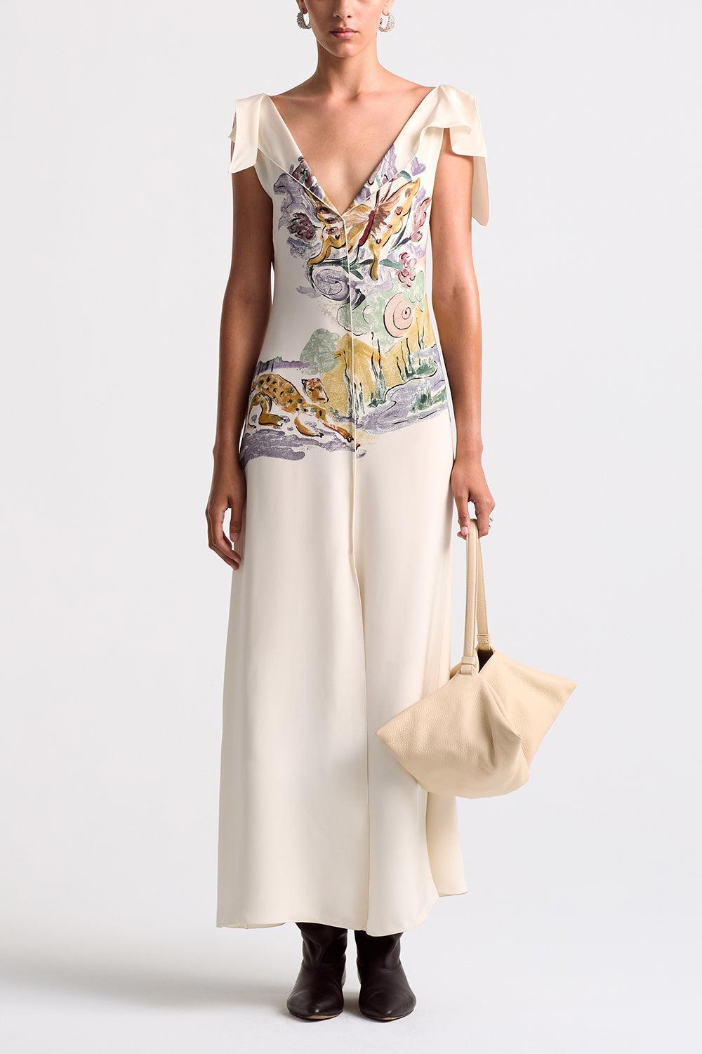 Jophee Dress-IVORMYTH-36-CLOTHINGDRESSCASUAL-ALTUZARRA