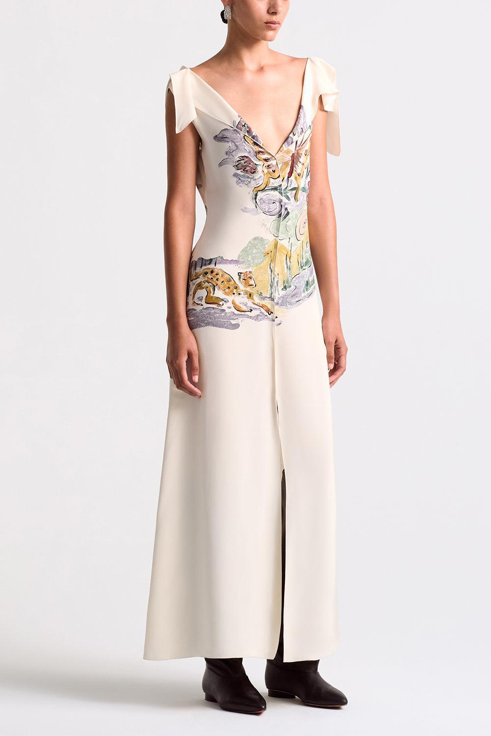 Jophee Dress-IVORMYTH-36-CLOTHINGDRESSCASUAL-ALTUZARRA