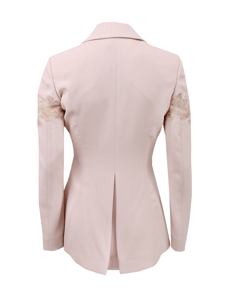 ALTUZARRA-Single Button Lace Blazer-
