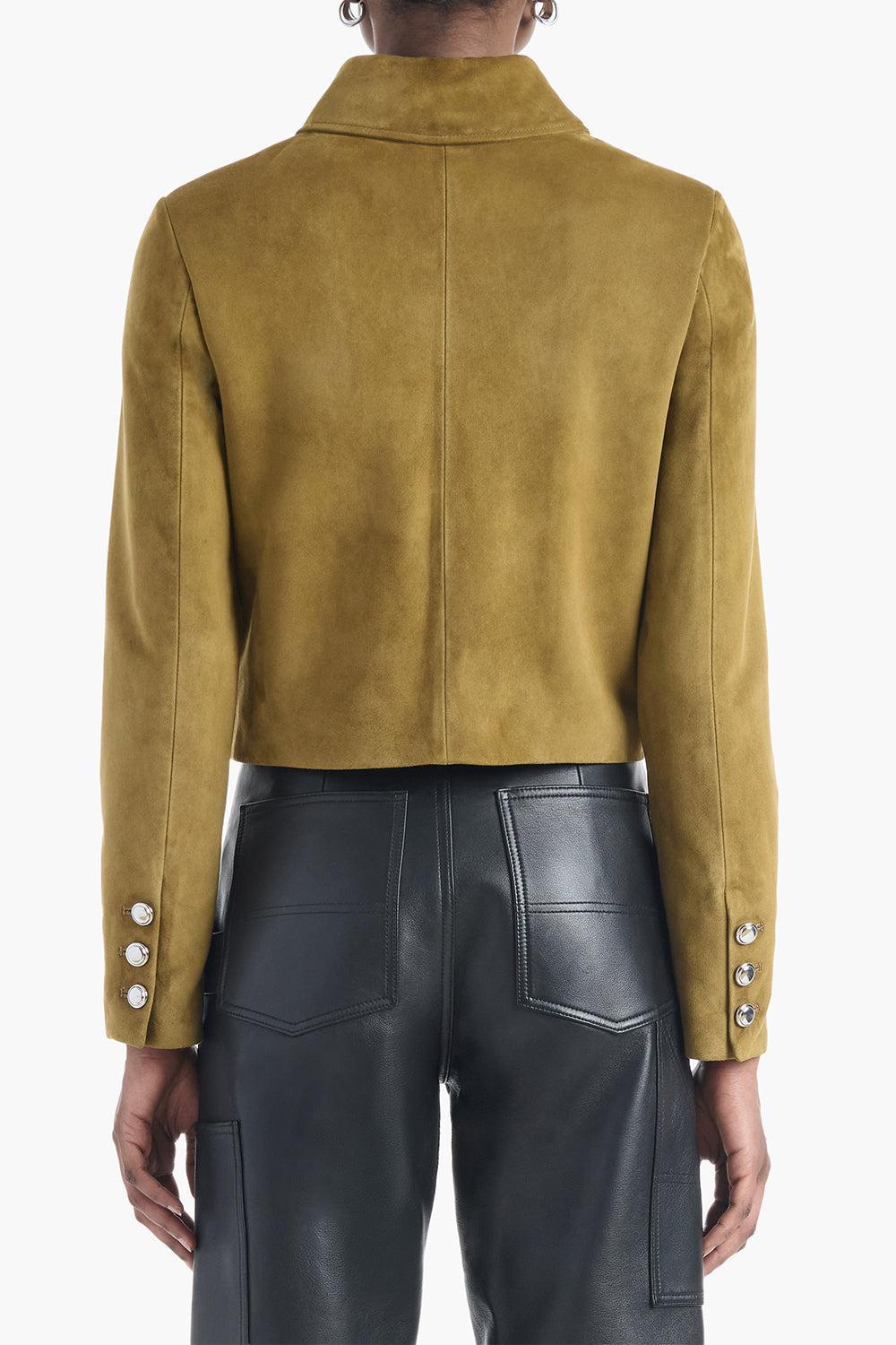 Astley Goat Suede Jacket-BROWN-36-CLOTHINGJACKETLEATHER-ALTUZARRA