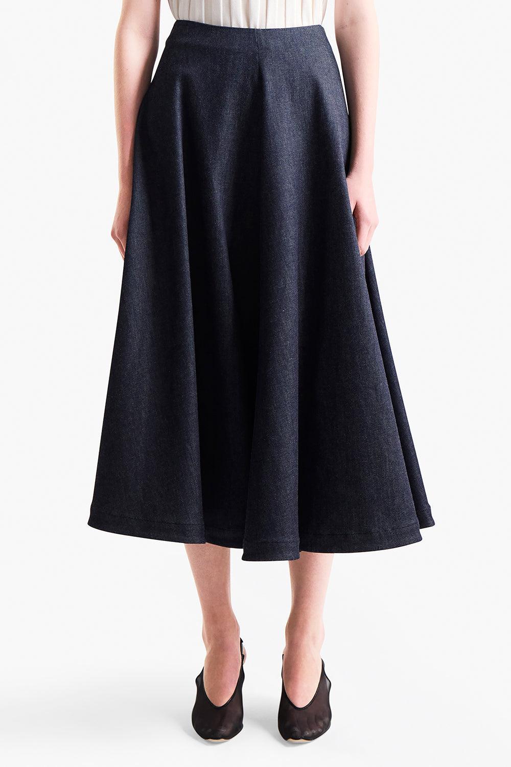 Varda Skirt-BRRYBLUE-34-CLOTHINGSKIRTMIDI-ALTUZARRA