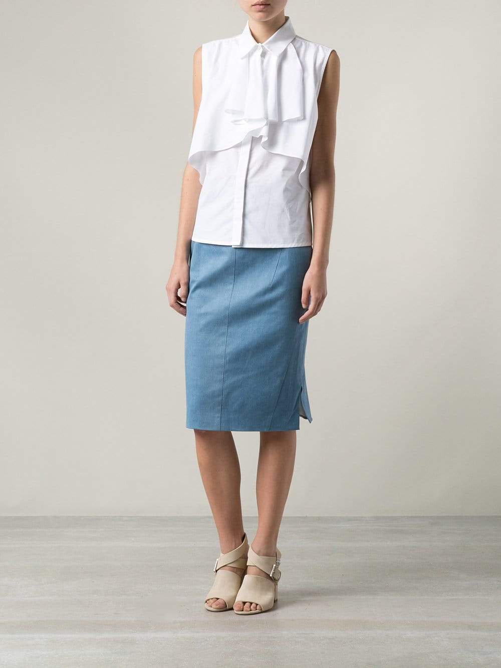 ALTUZARRA-Misti Skirt-CHAMBRAY