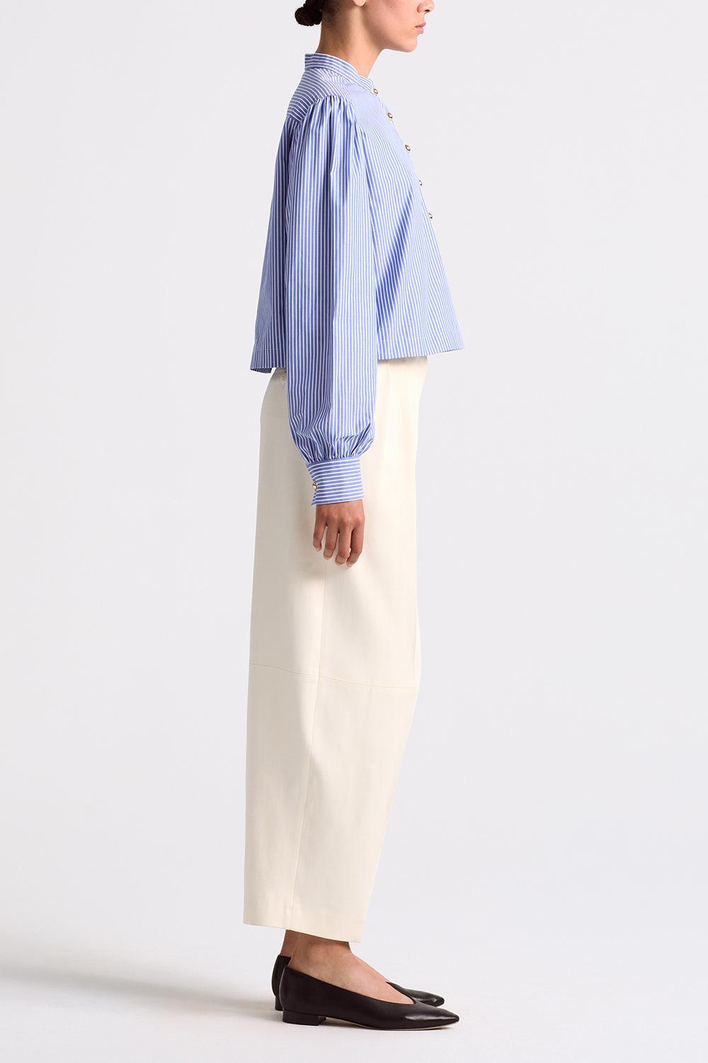 Margot Top-TIDALBLU-34-CLOTHINGTOPBLOUSE-ALTUZARRA