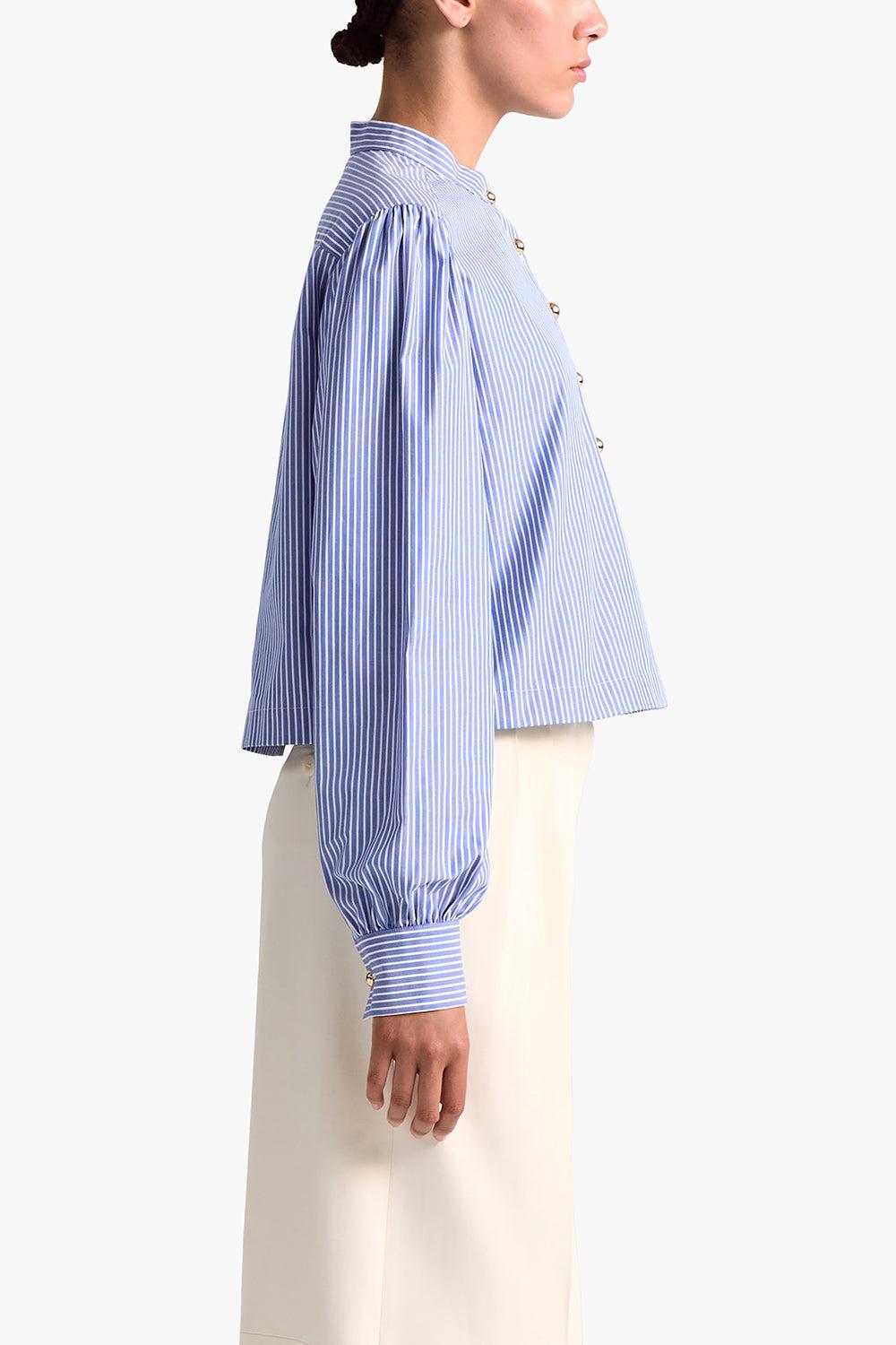 Margot Top-TIDALBLU-34-CLOTHINGTOPBLOUSE-ALTUZARRA