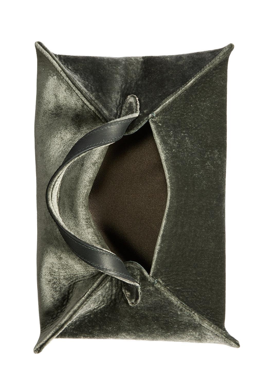 Origami Baguette Bag-SILVER-O/S-HANDBAGTOP HANDLE-ALTUZARRA
