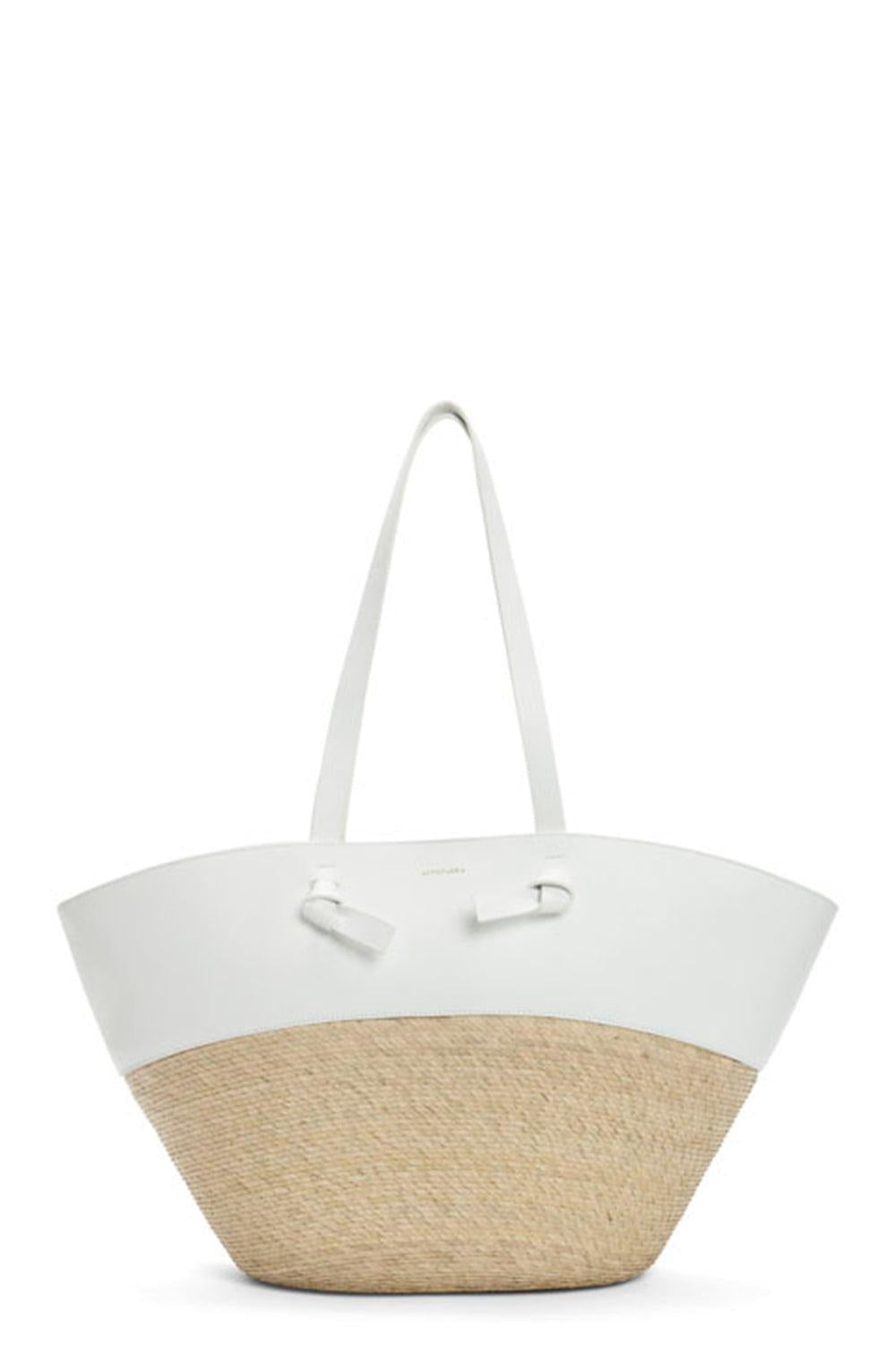 Large Knot Basket Bag-OPTIC WH-O/S-HANDBAGTOTES-ALTUZARRA