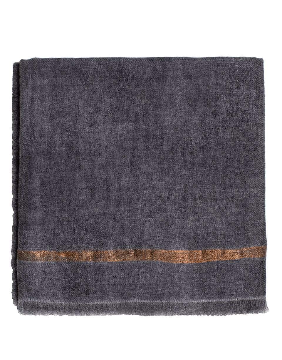 AMA PURE-Oro Scarf - Nero Copper-BLACK