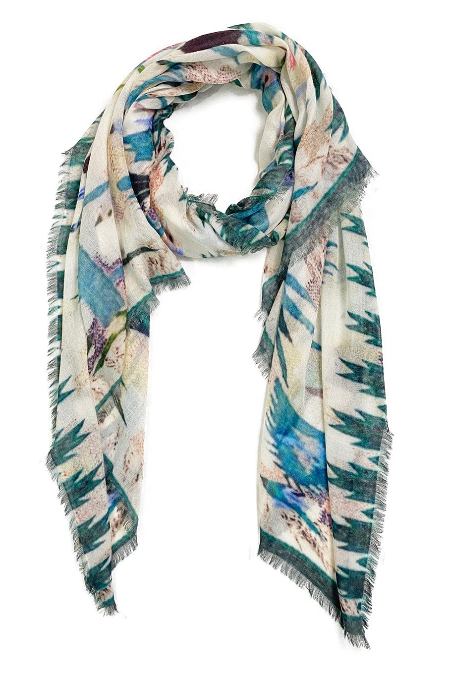AMA PURE-Navajo Scarf-INDIGO