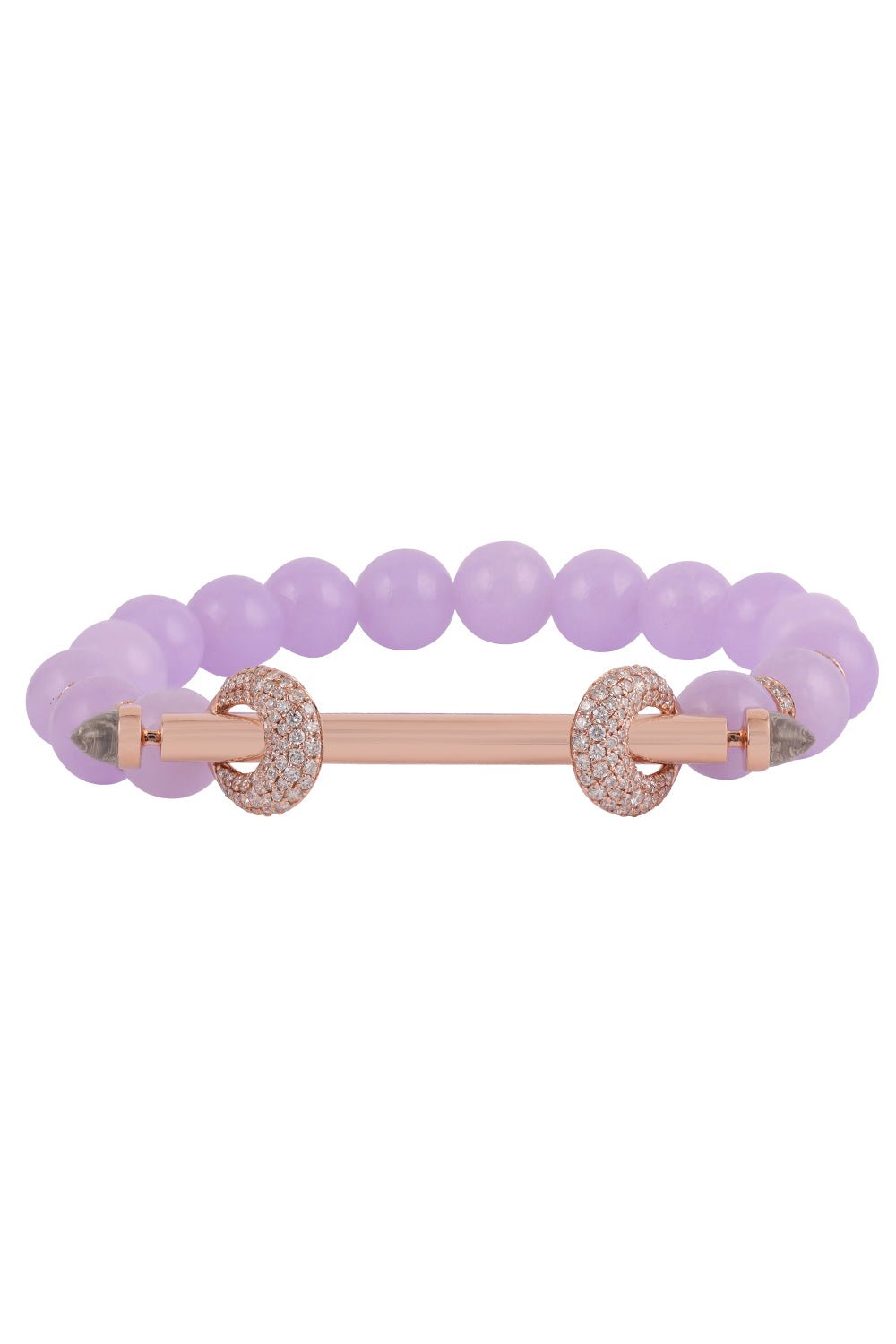 ANANYA-Kunzite Chakra Bracelet-ROSE GOLD