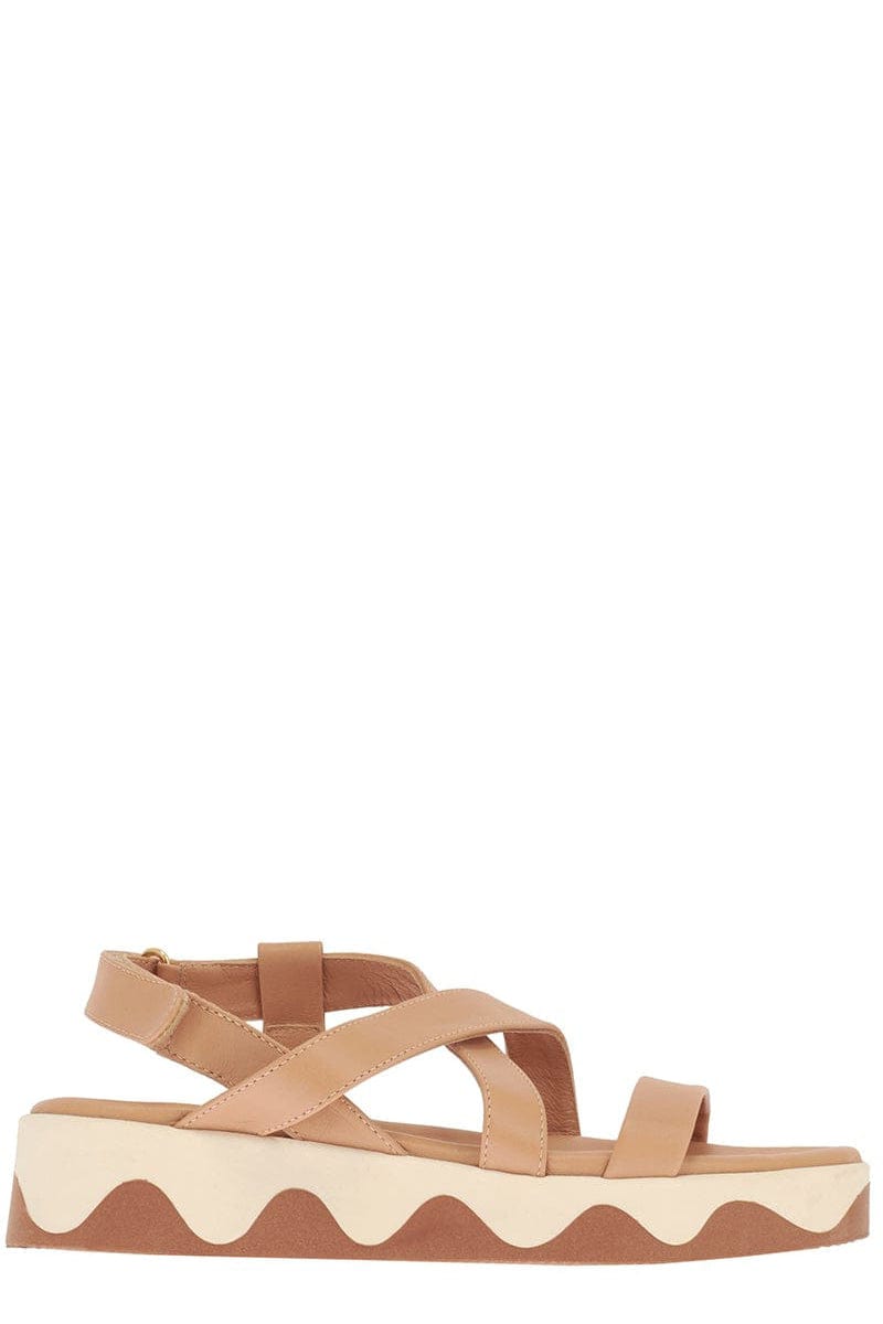 ANCIENT GREEK SANDALS-Ephesus Wave Bottom Sandal-