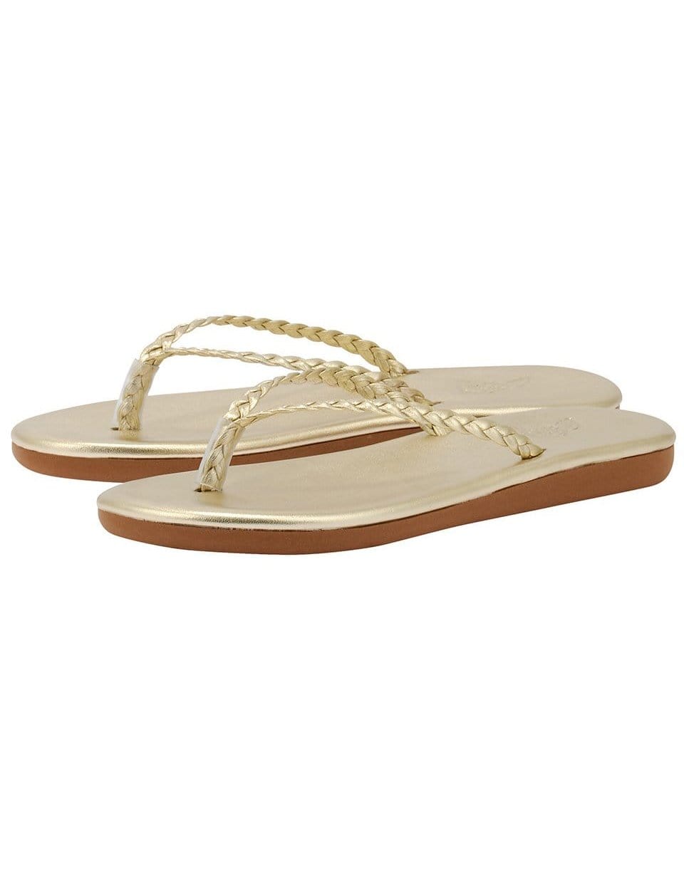 ANCIENT GREEK SANDALS-Plage Flat Thong Sandal-