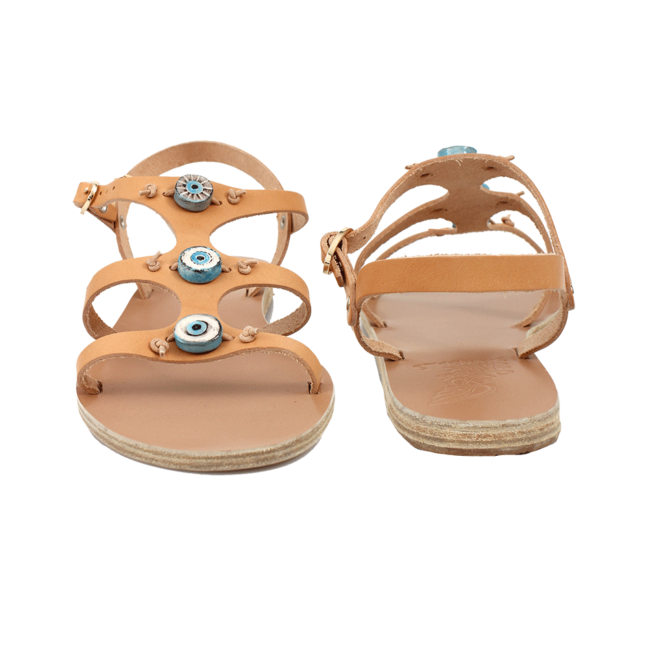 ANCIENT GREEK SANDALS-Evil Eye Sandal-