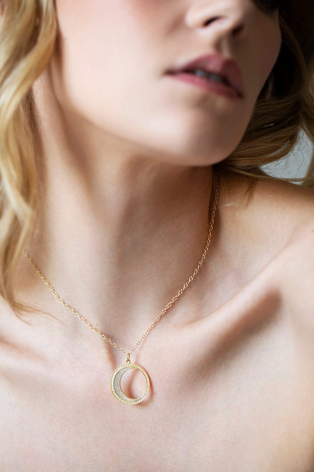 ANDREA FOHRMAN-Belcher Chain - 18"-YELLOW GOLD