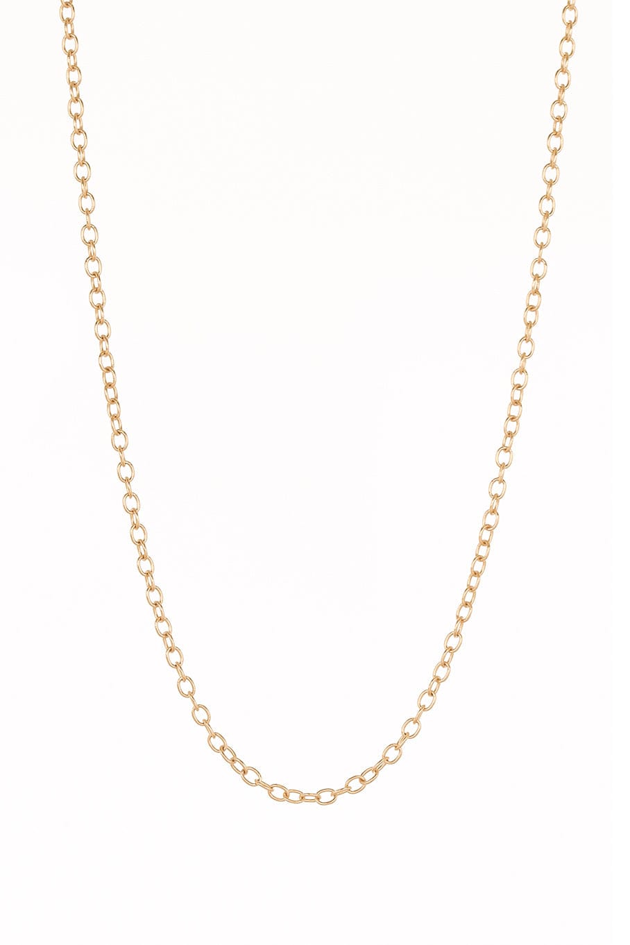 ANDREA FOHRMAN-Belcher Chain - 20"-YELLOW GOLD