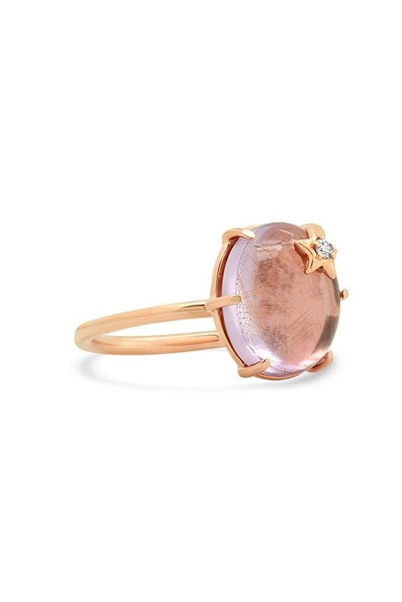 ANDREA FOHRMAN-Mini Galaxy Rose de France Ring-ROSE GOLD