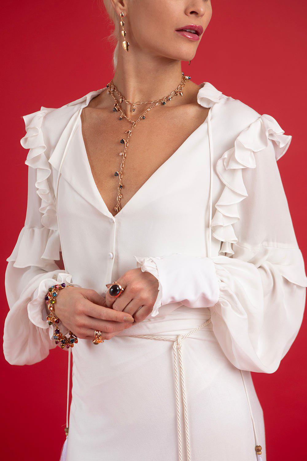 ANDRES OTALORA-Pilon De Azucar Blouse-