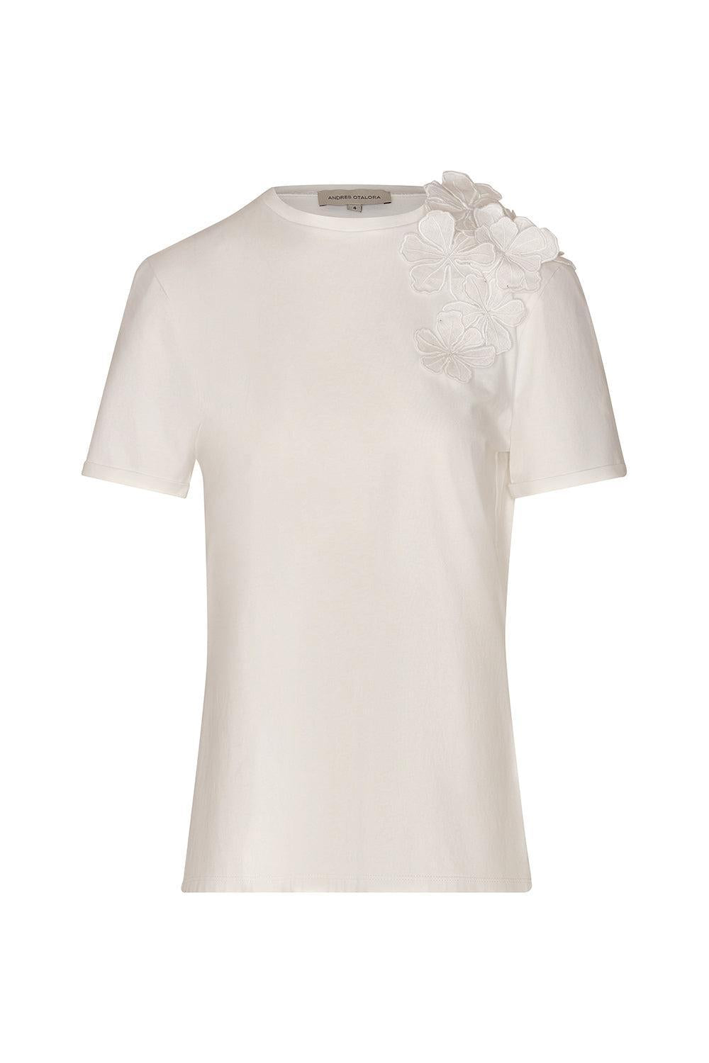 Muchos Cantos Tee-OFF WHITE-XS-CLOTHINGTOPT-SHIRT-ANDRES OTALORA