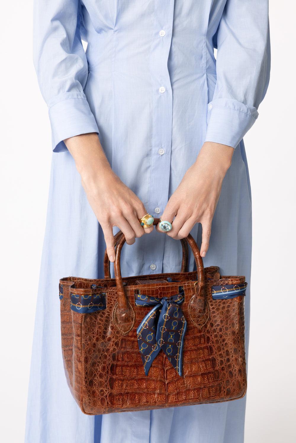 Demi Roma Lazo Bag-COGNAC-HANDBAGCLUTCHES-ANGELA ALVAREZ