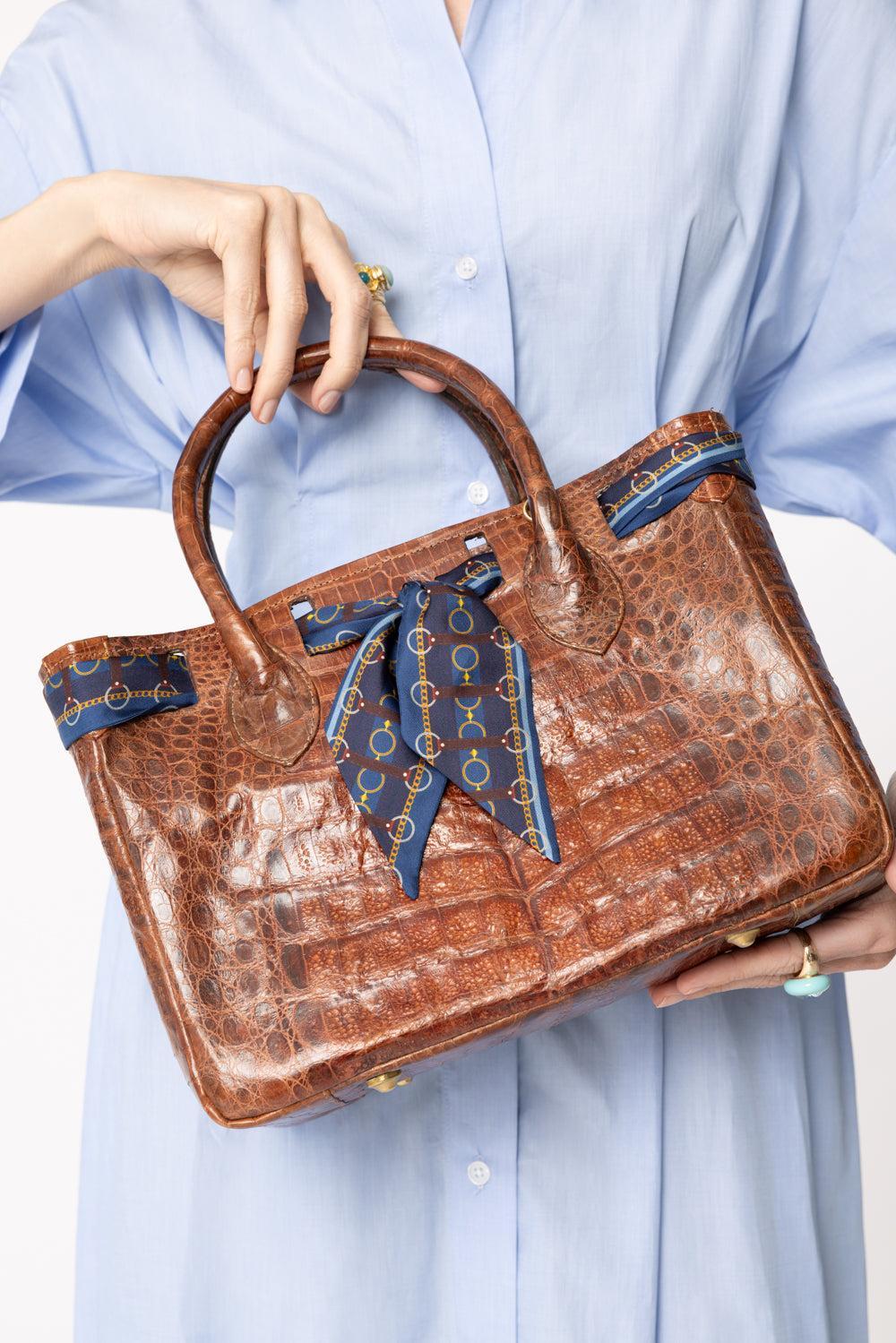 Demi Roma Lazo Bag-COGNAC-HANDBAGCLUTCHES-ANGELA ALVAREZ