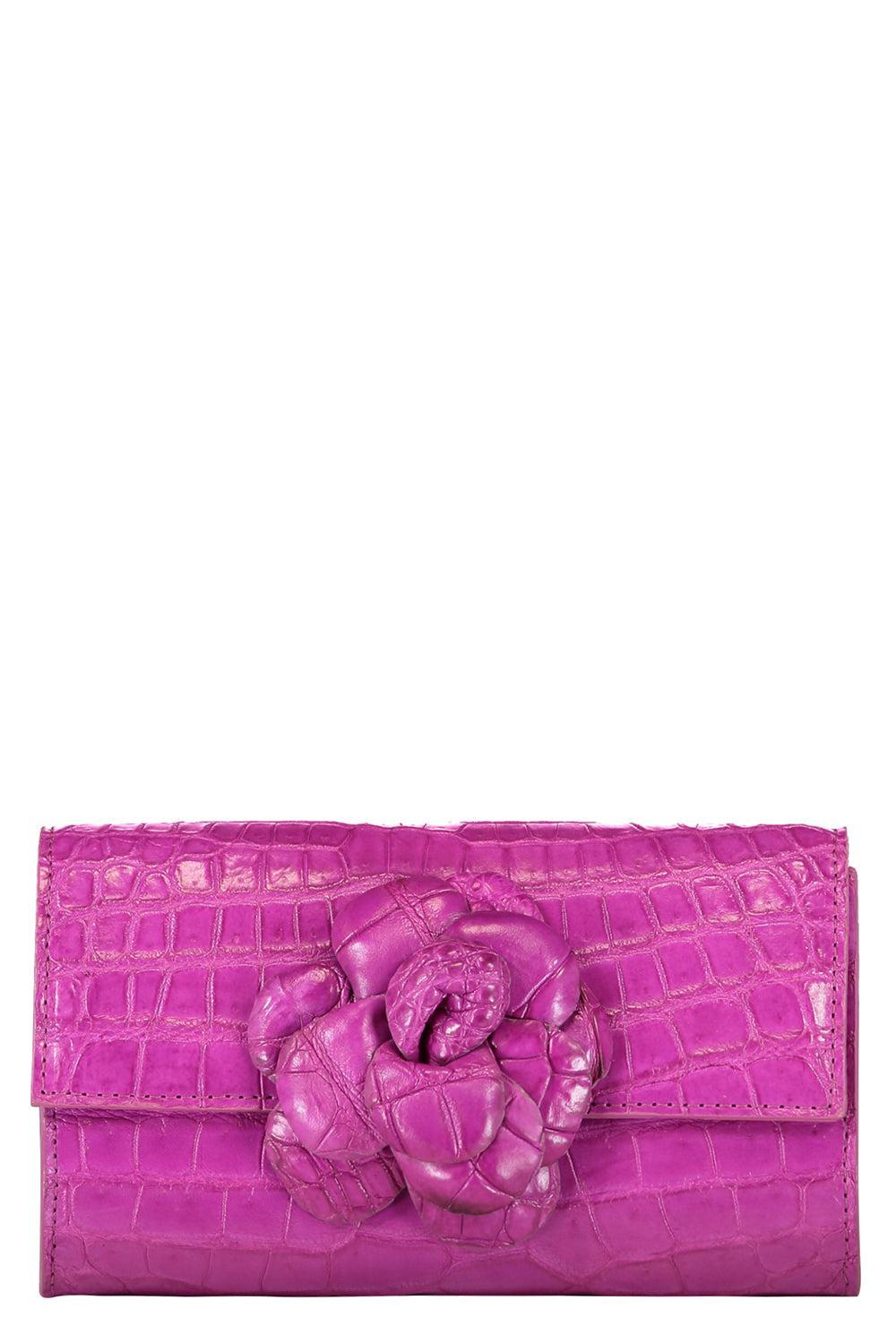 Demi Eva Bo Clutch-FUSCIA-HANDBAGCLUTCHES-ANGELA ALVAREZ