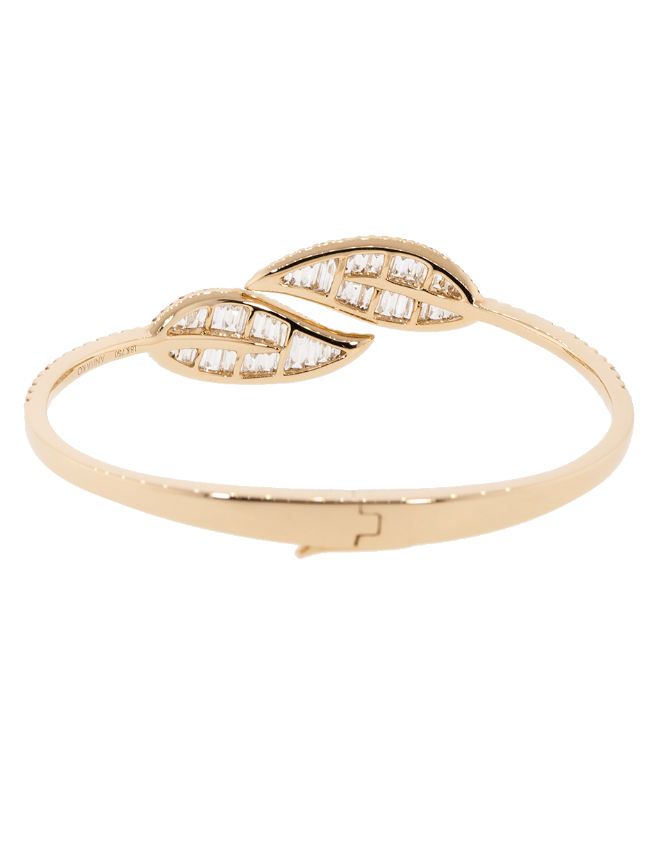 ANITA KO-Diamond Leaf Bracelet-ROSE GOLD