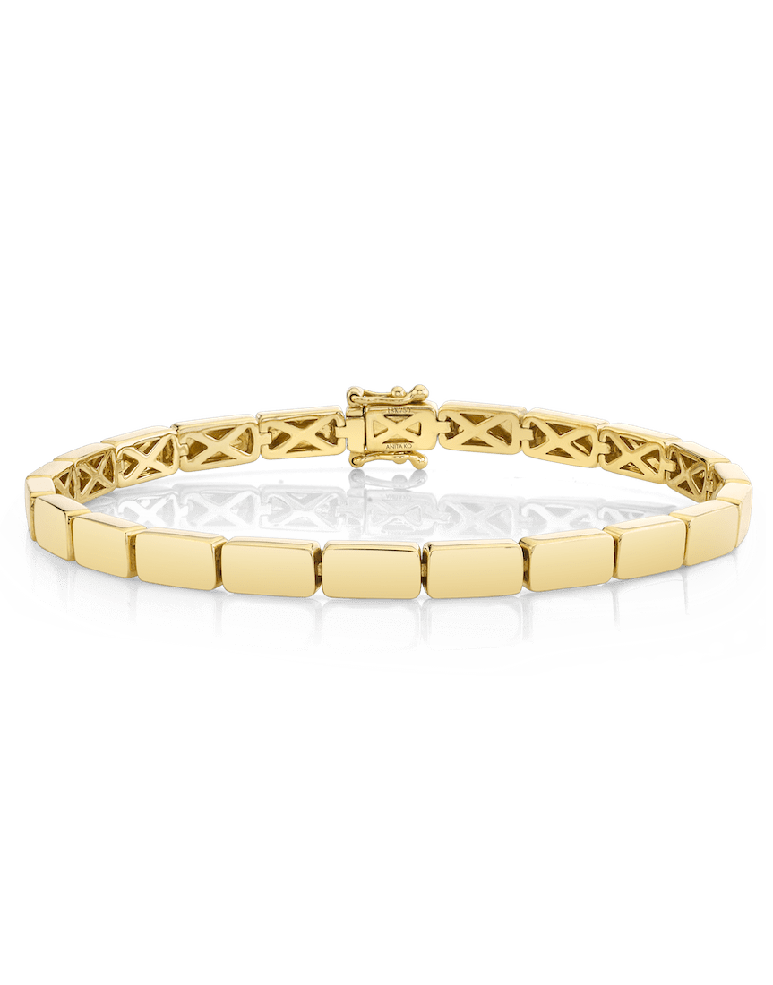 ANITA KO-Bunny Link Bracelet - Yellow Gold-YELLOW GOLD