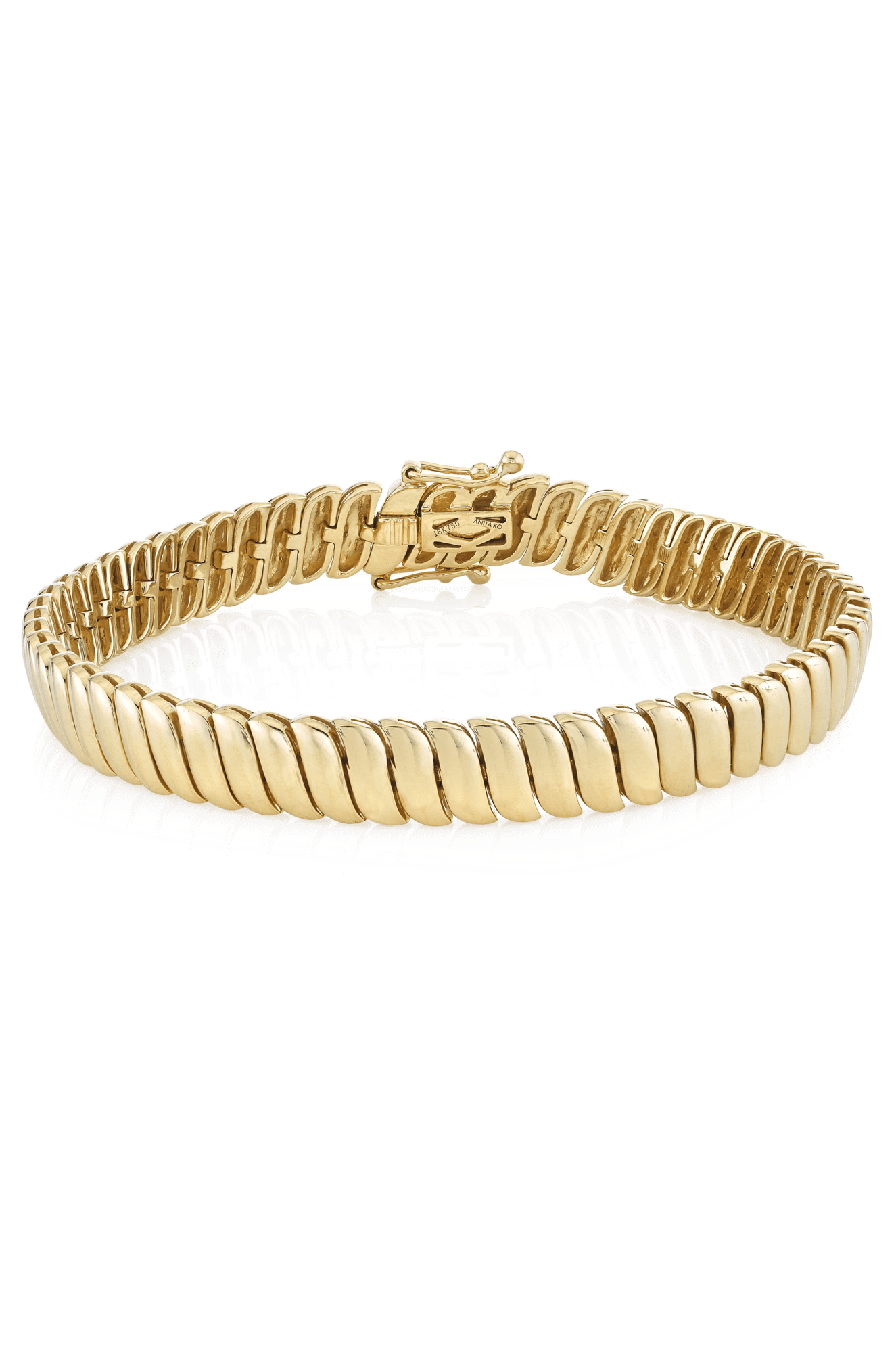 ANITA KO-Zoe Bracelet - Yellow Gold-YELLOW GOLD