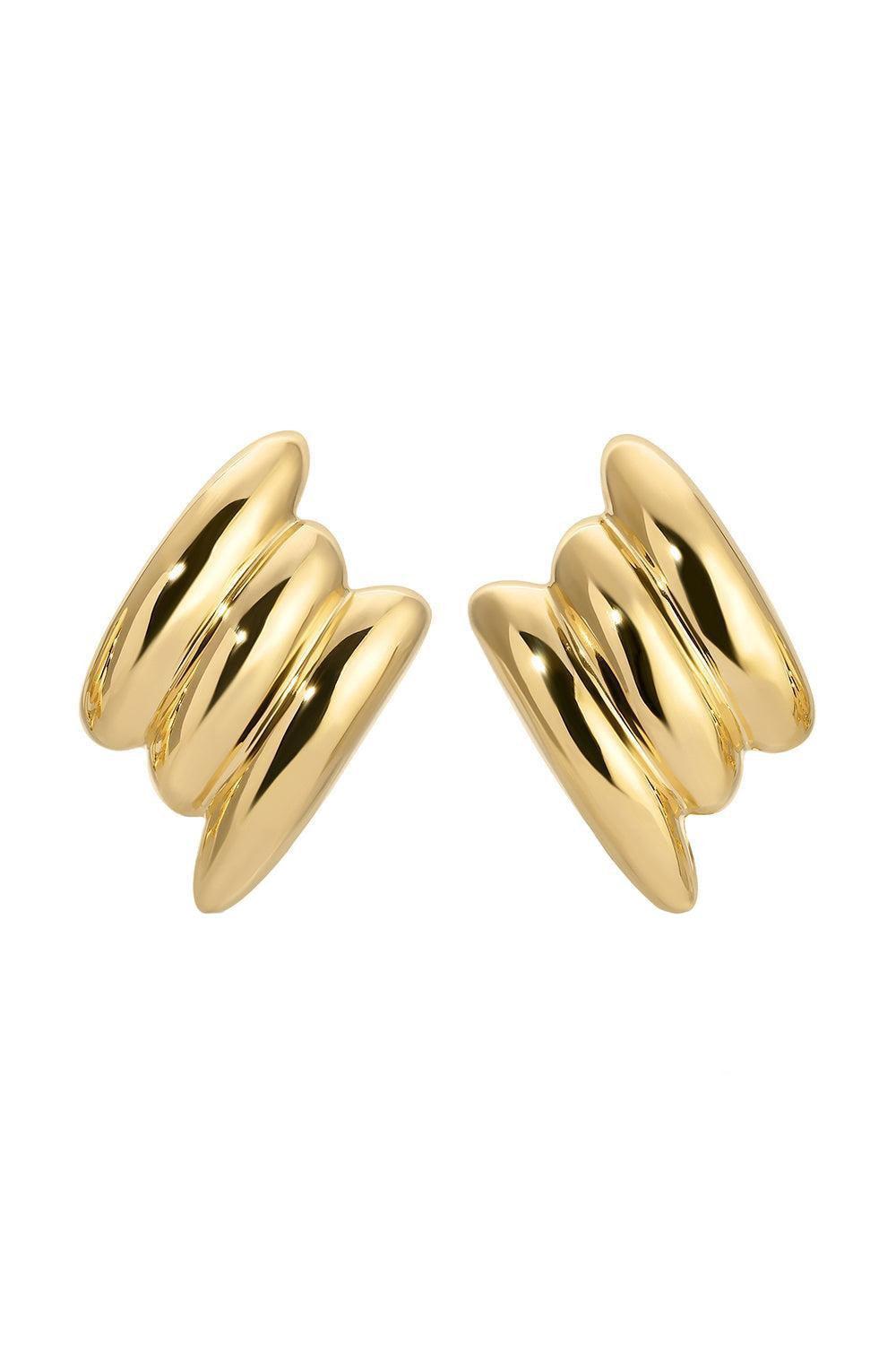 Large Claire Earrings-YELLOW GOLD-JEWELRYFINE JEWELEARRING-ANITA KO