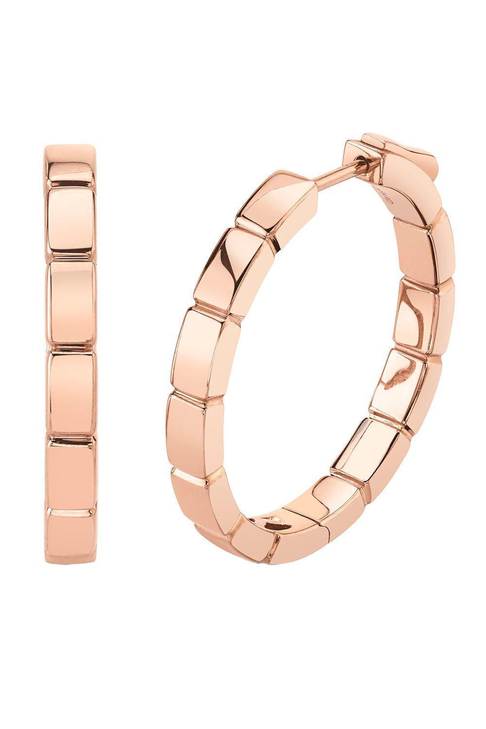 Bunny Hoop Earrings-ROSE GOLD-JEWELRYFINE JEWELEARRING-ANITA KO