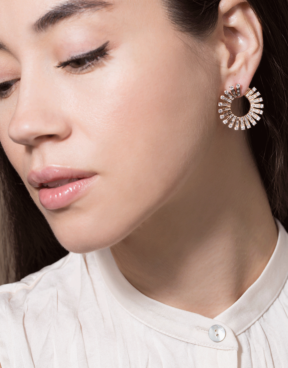 ANITA KO-Ava Diamond Earrings-ROSE GOLD