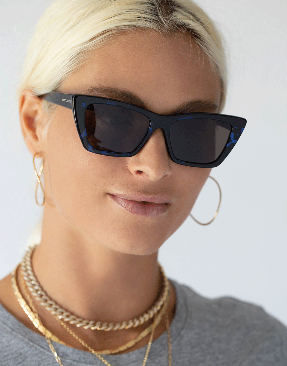 ANITA KO-Rose Gold Twisted Hoop Earrings-ROSE GOLD