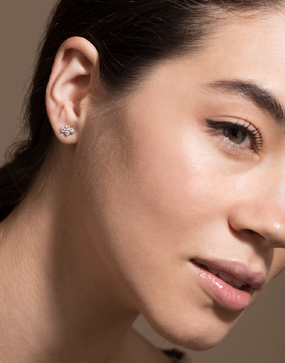 ANITA KO-Vivi Diamond Studs-WHITE GOLD