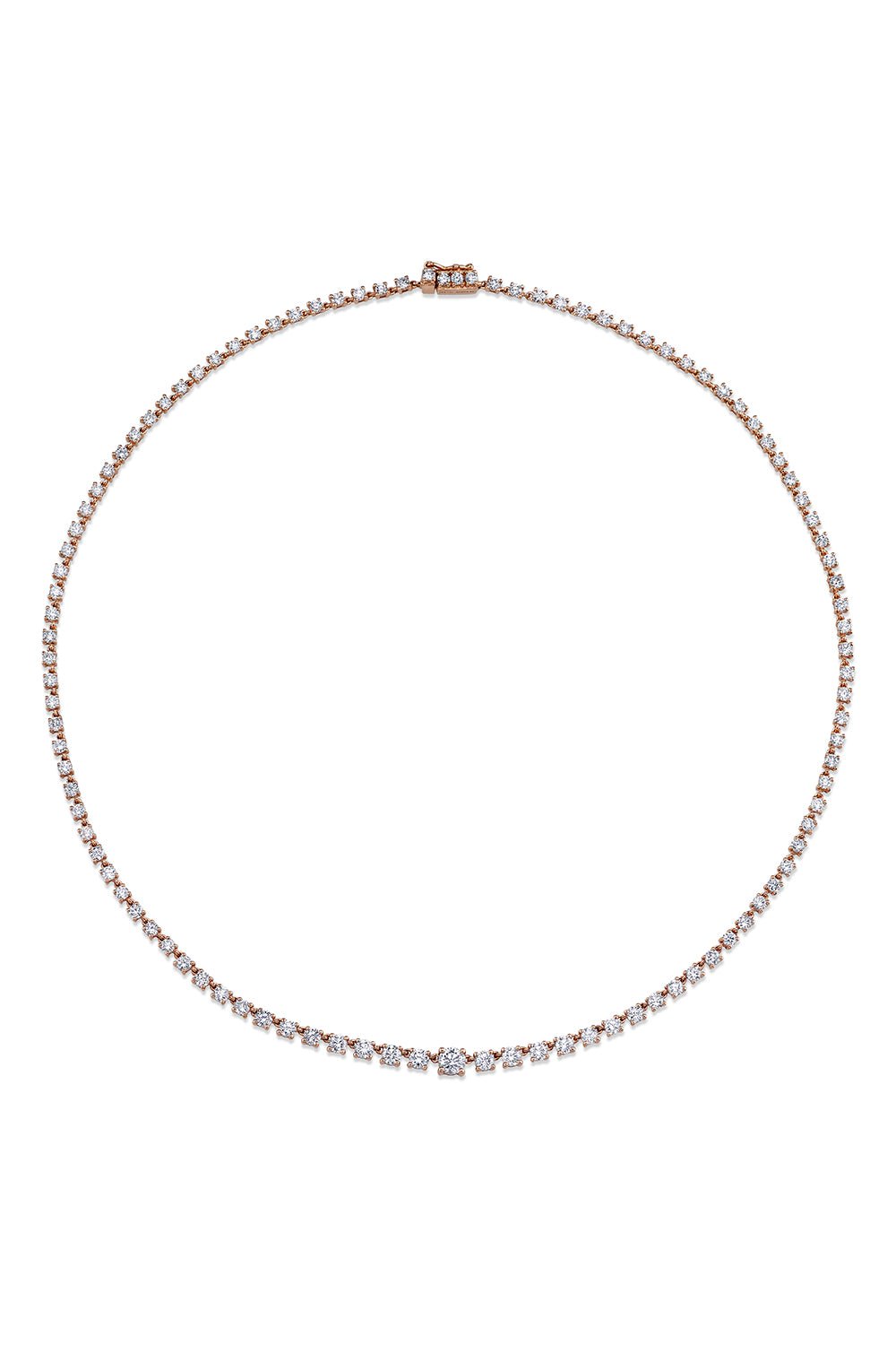 Diamond Rope Choker Necklace