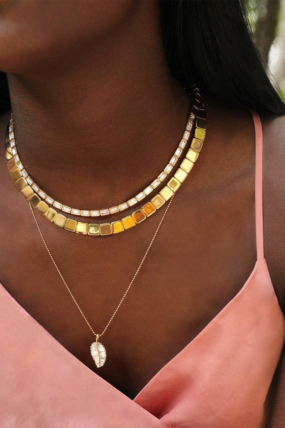 ANITA KO-Harlow Necklace-ROSE GOLD
