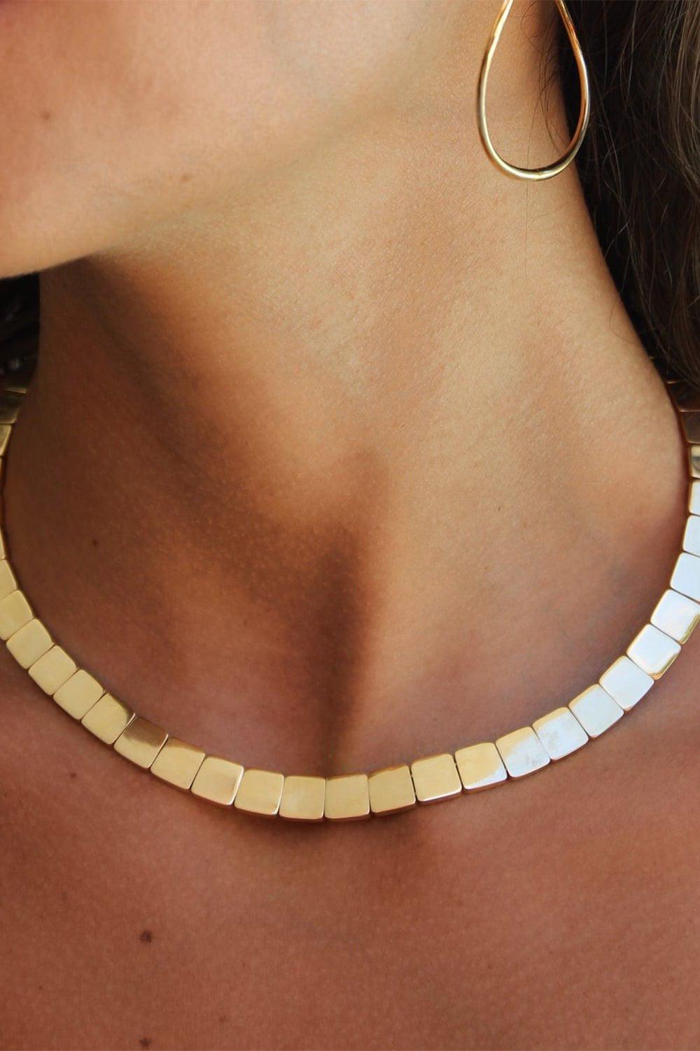 ANITA KO-Harlow Necklace-ROSE GOLD