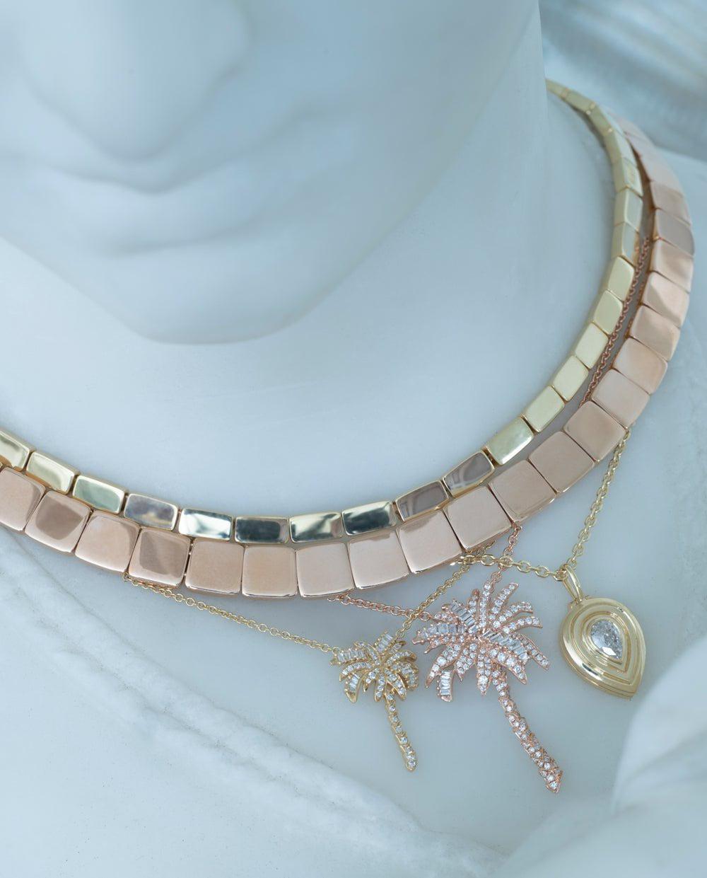 ANITA KO-Harlow Necklace-ROSE GOLD
