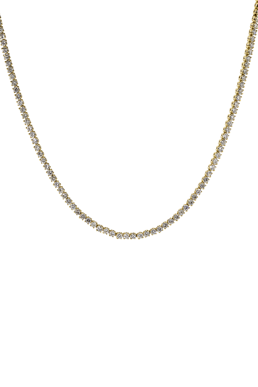 ANITA KO-Diamond Hepburn Choker-YELLOW GOLD