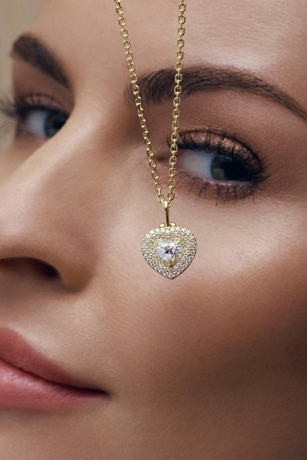 ANITA KO-LouLou Locket Necklace-YELLOW GOLD