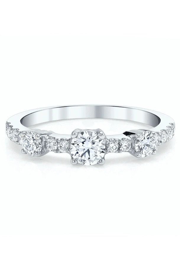 ANITA KO-White Gold Collins Diamond Ring-WHITE GOLD
