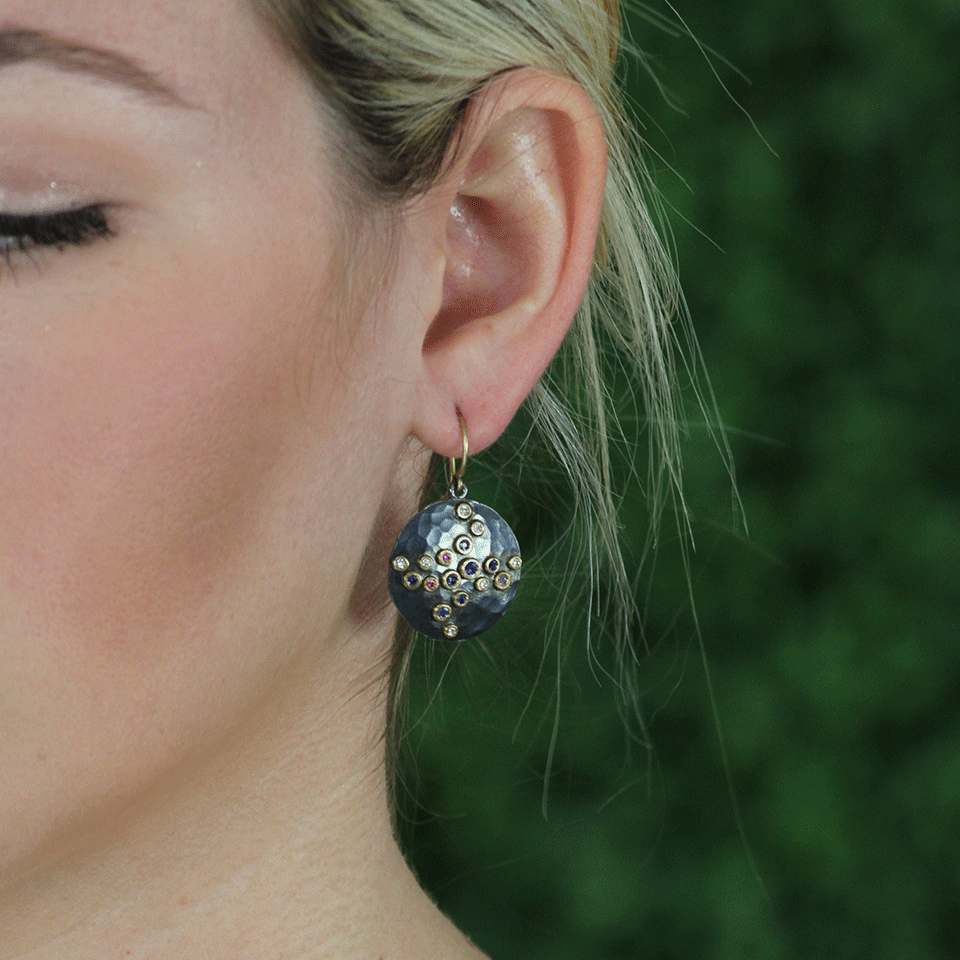 ANNIE FENSTERSTOCK-Small Luna Earrings-YLW GOLD