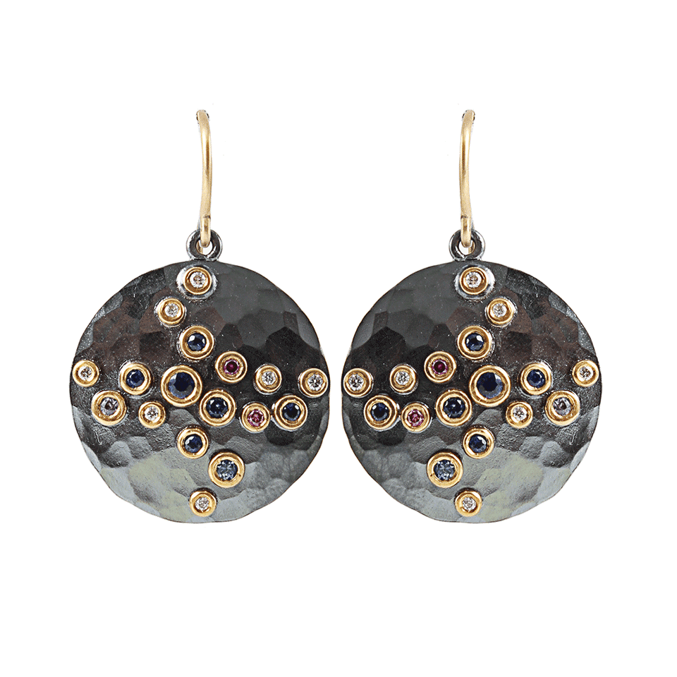 ANNIE FENSTERSTOCK-Small Luna Earrings-YLW GOLD