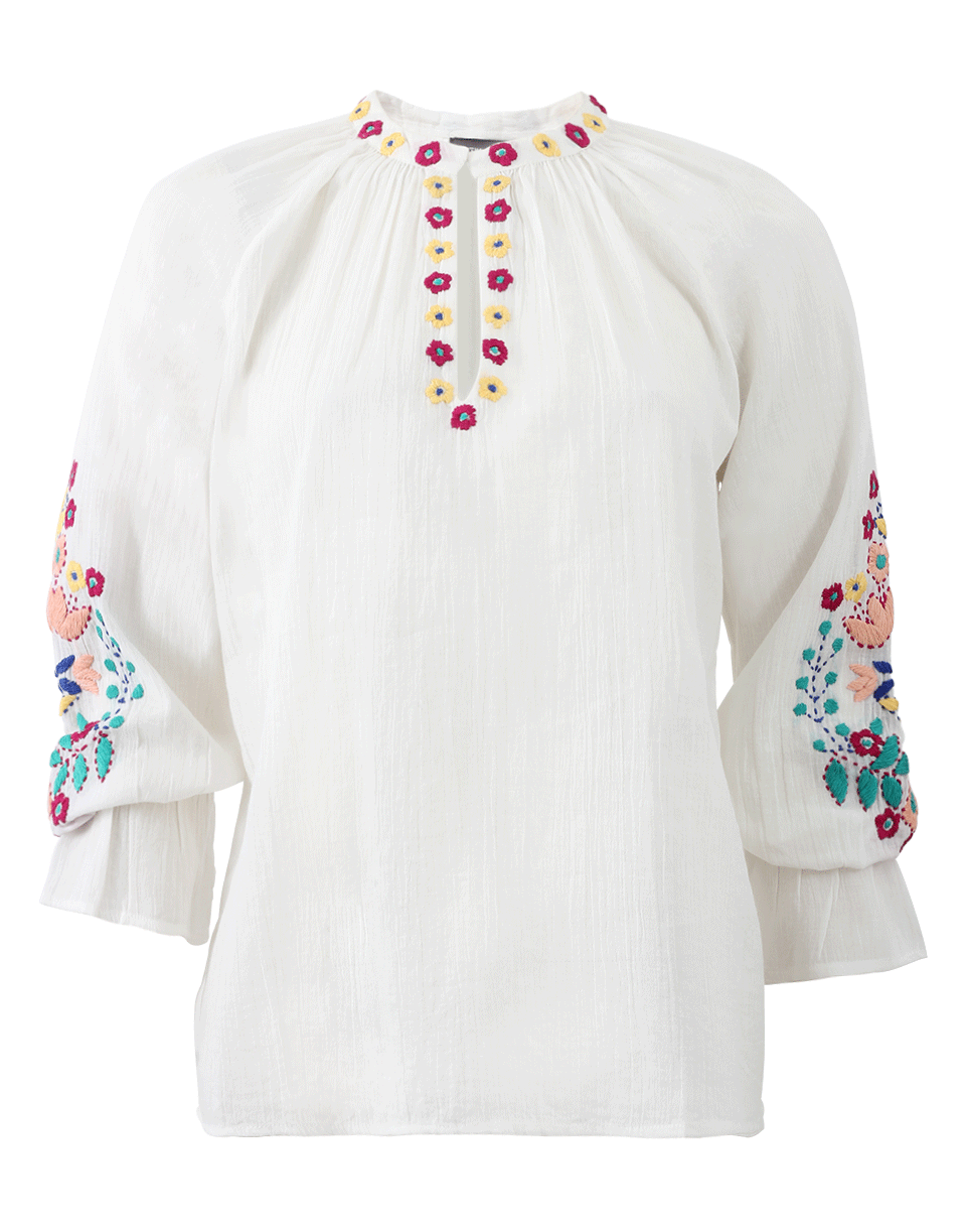 ANTIK BATIK-Embroidered Top-