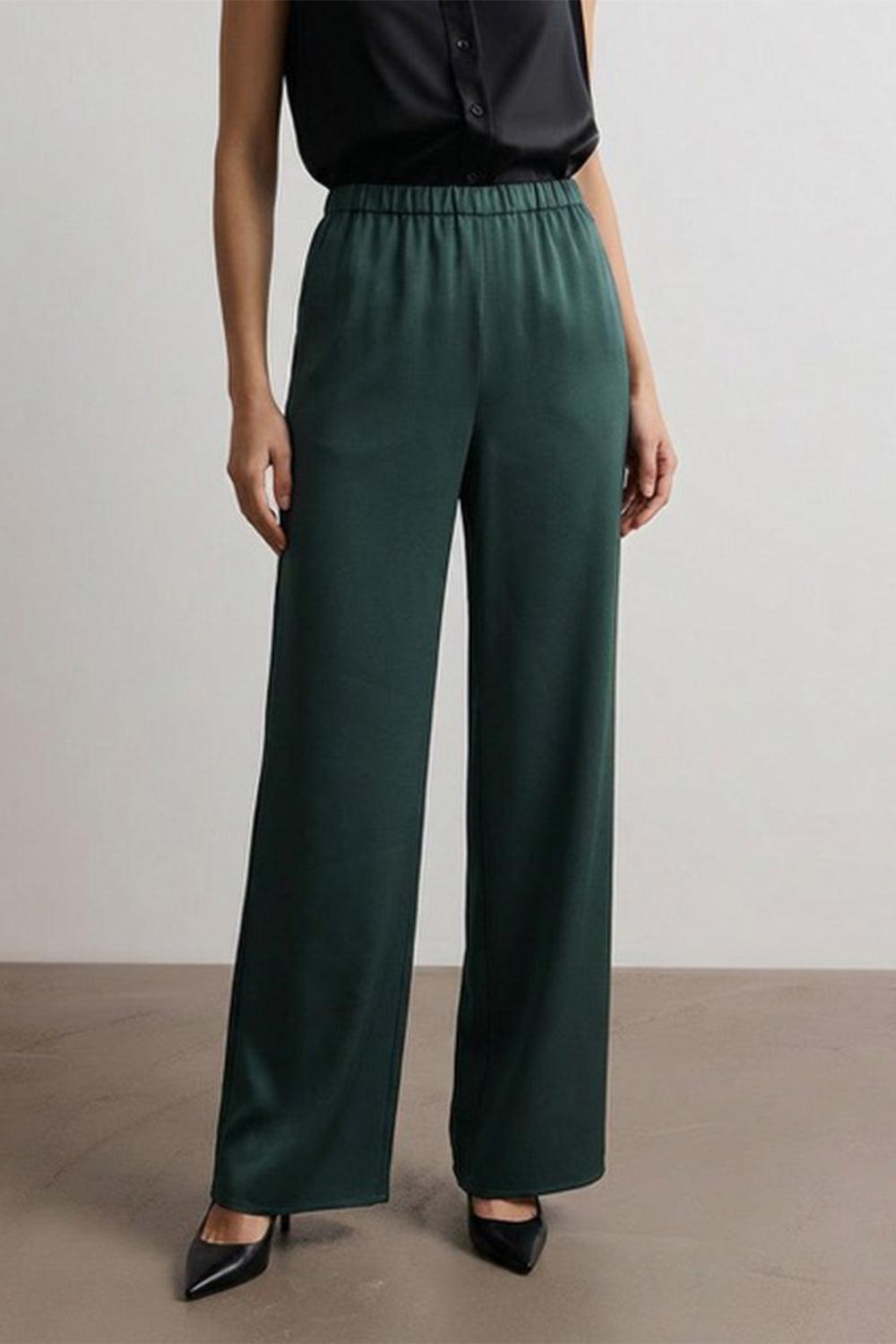 Shiller Pant-GREEN-40-CLOTHINGPANTWIDE LEG-ANTONELLI