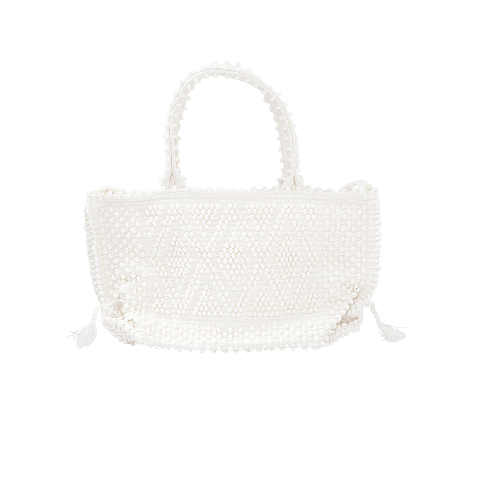 ANTONELLO-Capriccioli Rombi Tote-ECRU