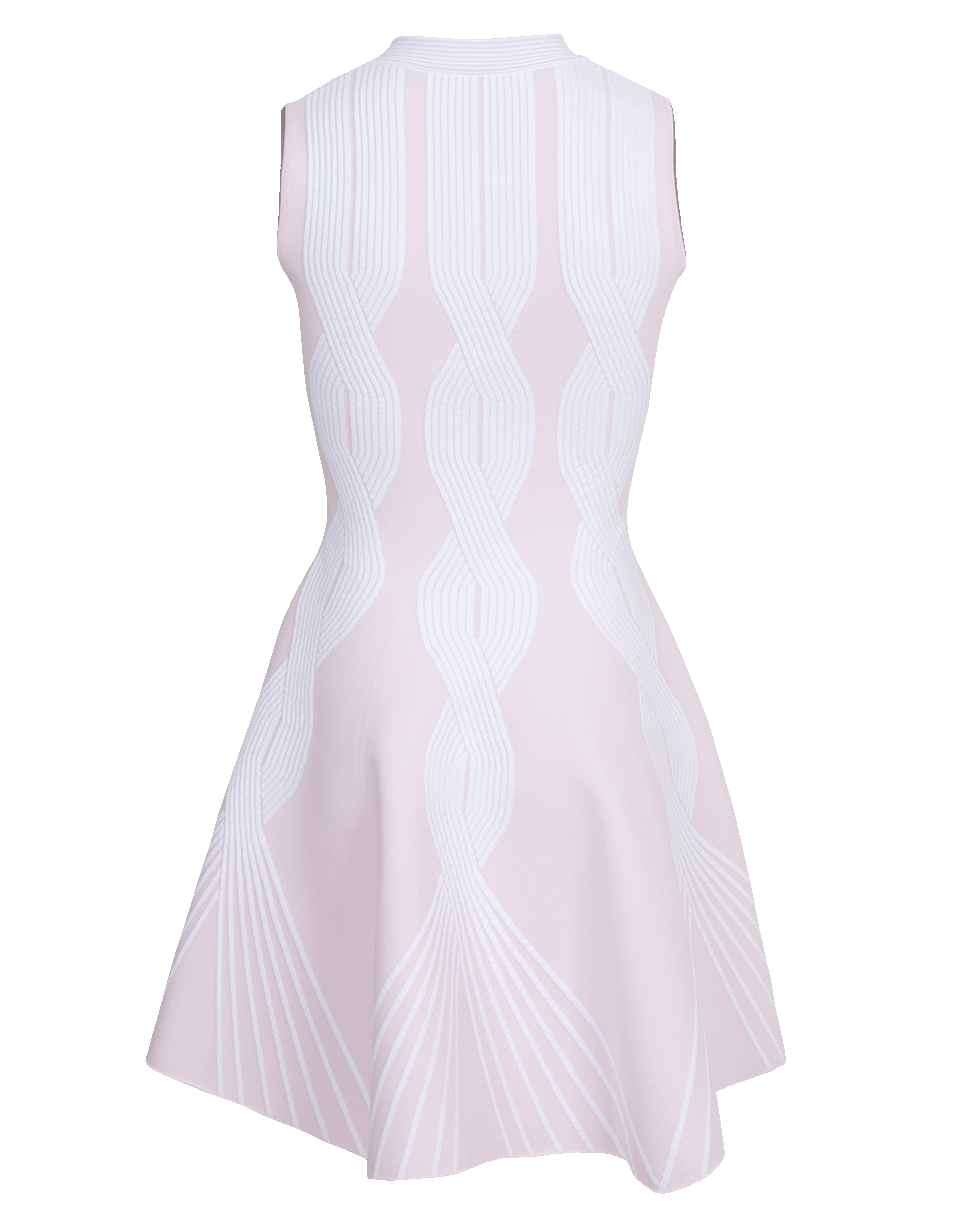 ANTONINO VALENTI-Aisha Skater Dress-ROSE/WHT
