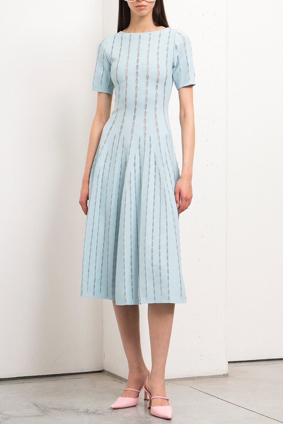 ANTONINO VALENTI-Bette Short Sleeve Dress-